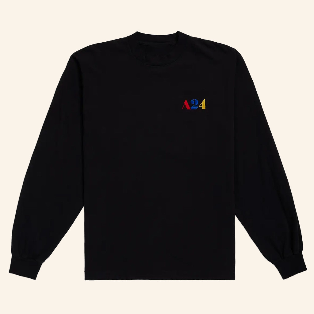 A24 Merch Primary Color Logo Long Sleeve T-Shirt A24 Shirt Gifts For Friends