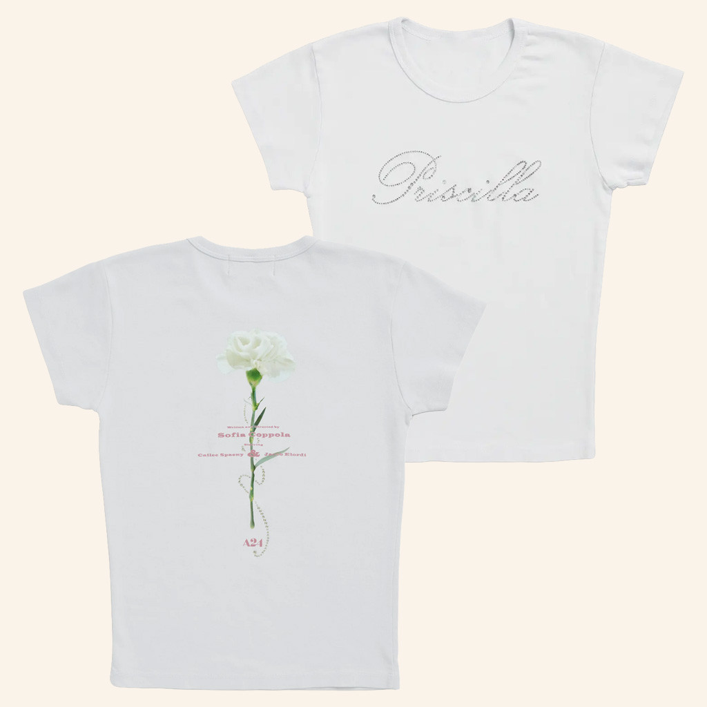 A24 Merch Priscilla Baby Tee Gift Ideas For Daughter