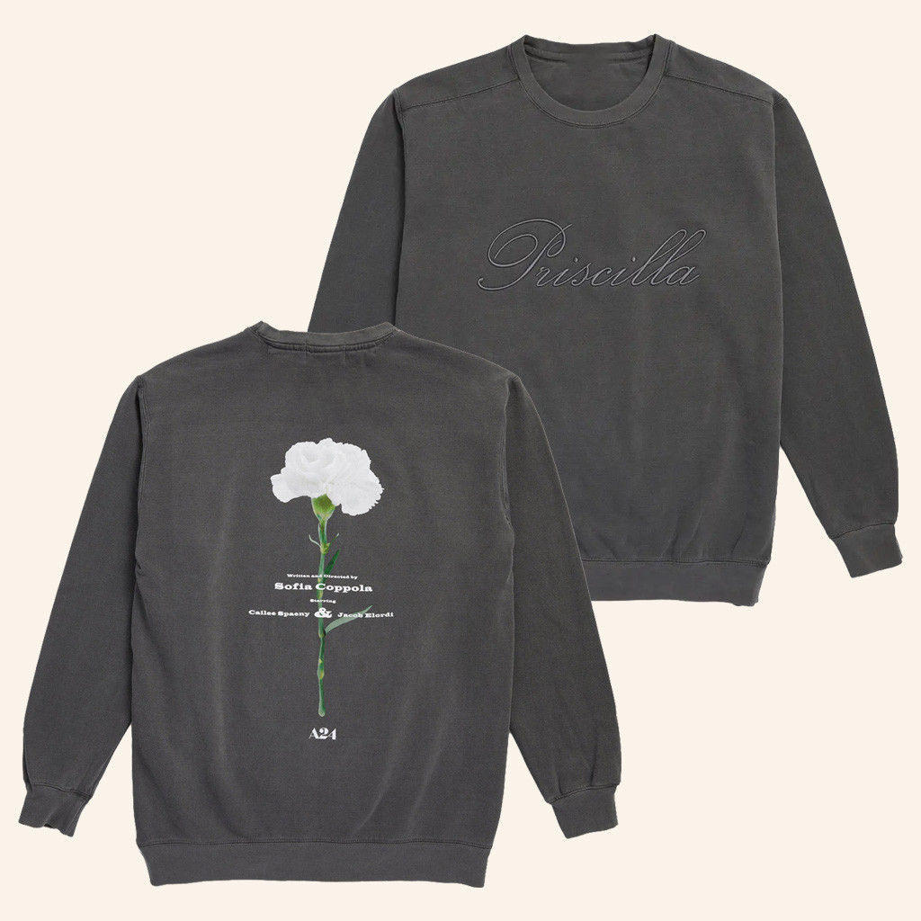 A24 Merch Priscilla Sweatshirt Birthday Gift For Girlfriend