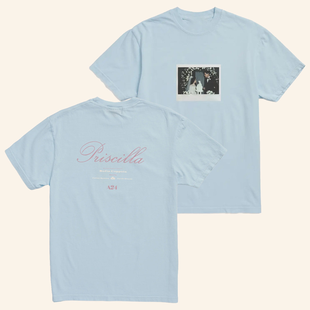 A24 Merch Priscilla Wedding Polaroid T-Shirt Gift Ideas For Friends A24 Merch Priscilla Wedding Polaroid T-Shirt Gift Ideas For Friends