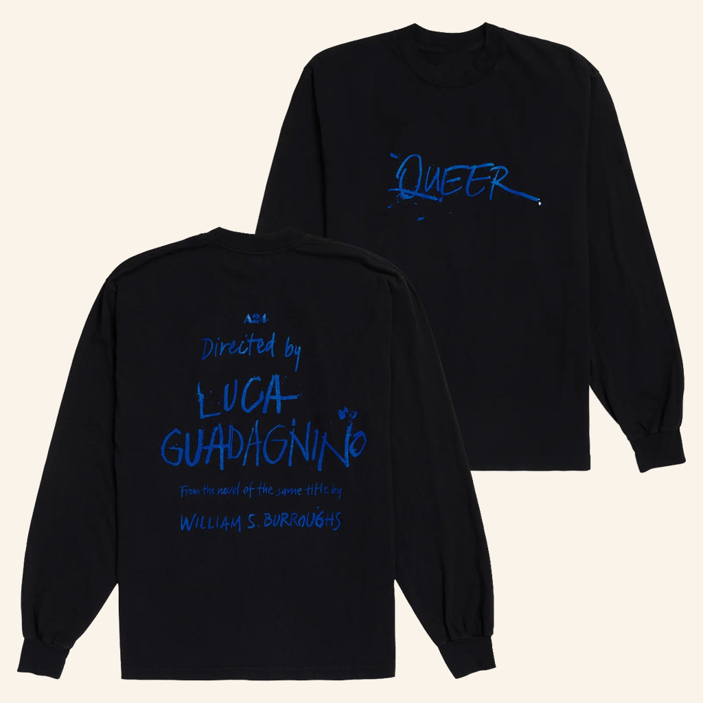 A24 Merch Queer Title Long Sleeve T-Shirt Gift Ideas For Sister