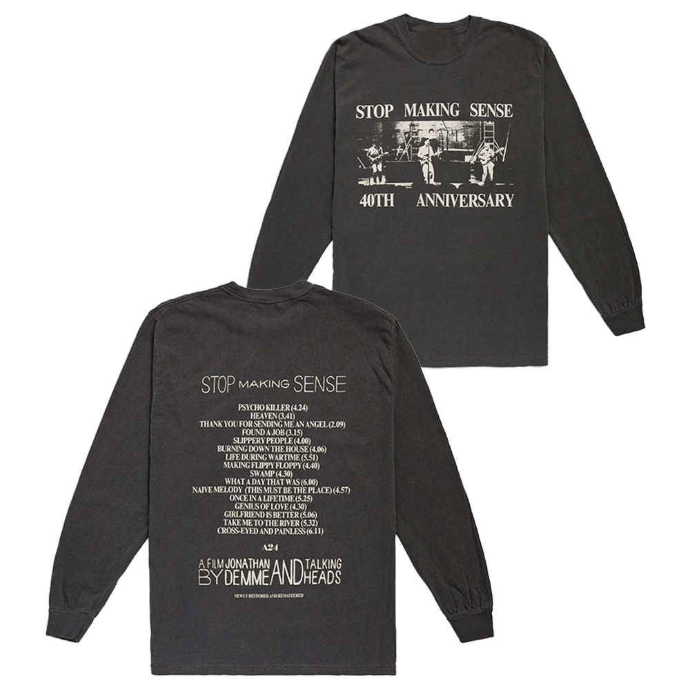 A24films Merch Making Sense Setlist Long Sleeve T-Shirt Sentimental Father's Day Gifts A24films Merch Making Sense Setlist Long Sleeve T-Shirt Sentimental Father's Day Gifts