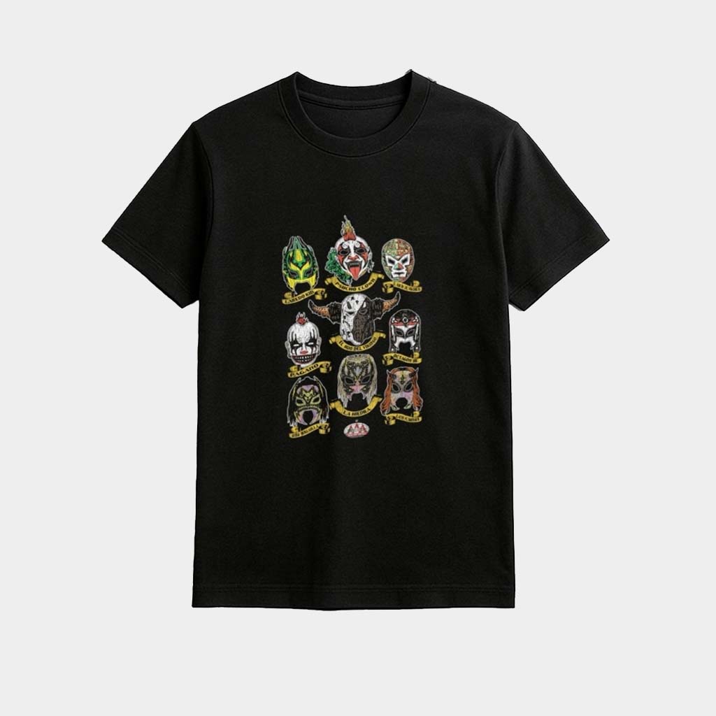 Aaa Luchadores Masks Shirt Birthday Gift Ideas For Boyfriend