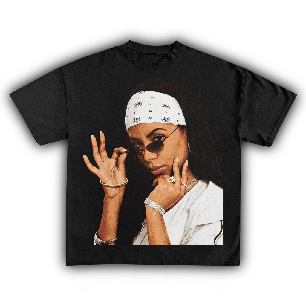Aaliyah Baby Girl T-Shirt Black Aaliyah Merch Christmas Presents For Girlfriend Aaliyah Baby Girl T-Shirt Black Aaliyah Merch Christmas Presents For Girlfriend
