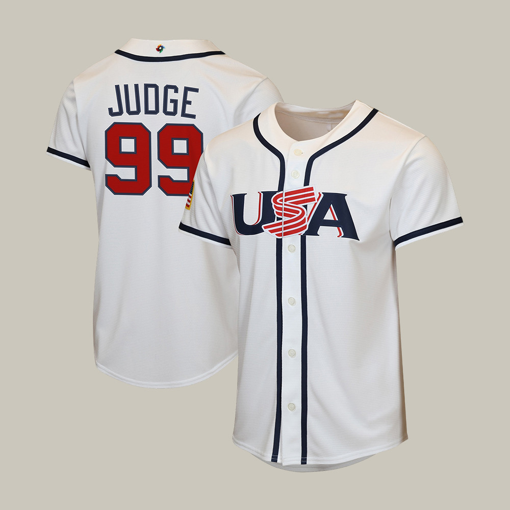 Aaron Judge USA World Baseball Classic 99 Jersey Game Day Clothes Baseball Lover Gift