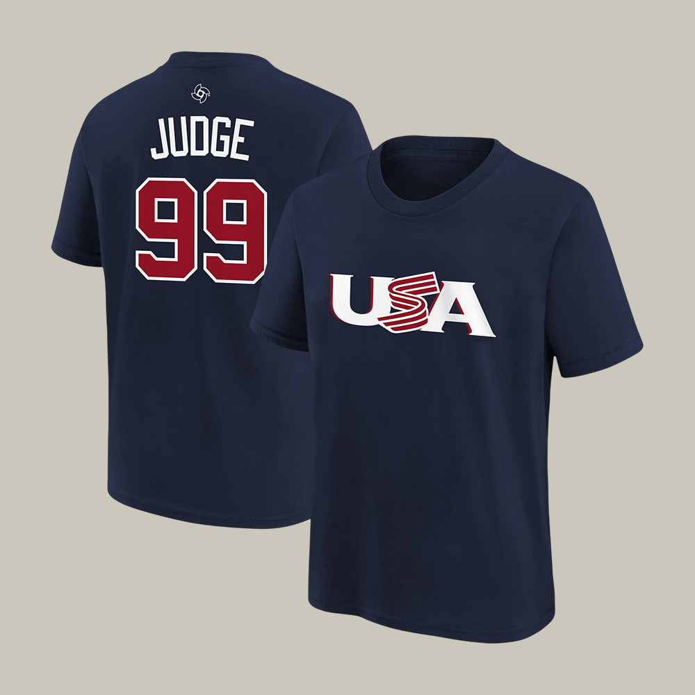 Aaron Judge USA World Baseball Classic 99 T-Shirt Team USA Baseball Fan Shirt Gift For Him