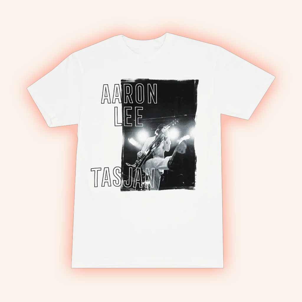 Aaron Lee Tasjan Merch ALT Live White T-Shirt Gift Ideas For Music Lovers Aaron Lee Tasjan Merch ALT Live White T-Shirt Gift Ideas For Music Lovers