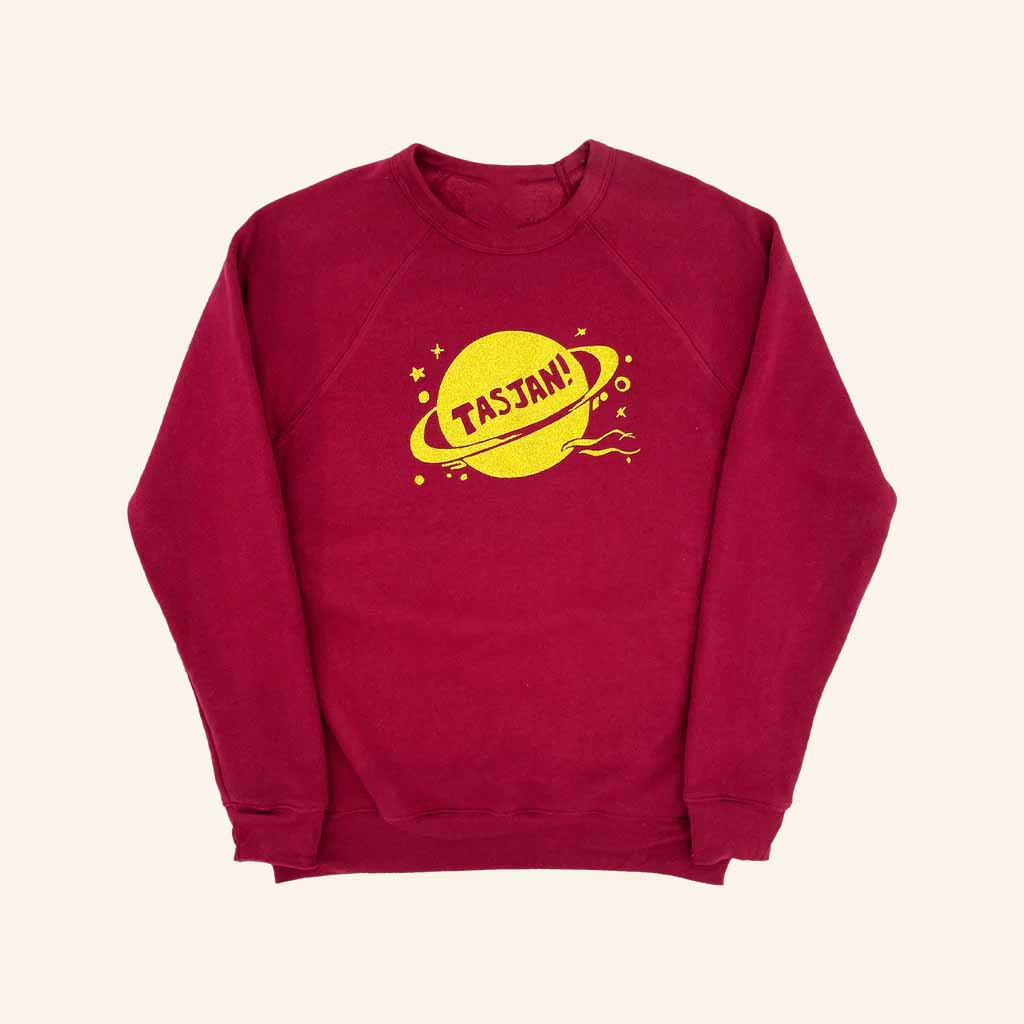 Aaron Lee Tasjan Merch Glitter Sweatshirt Presents For Music Lovers Aaron Lee Tasjan Merch Glitter Sweatshirt Presents For Music Lovers