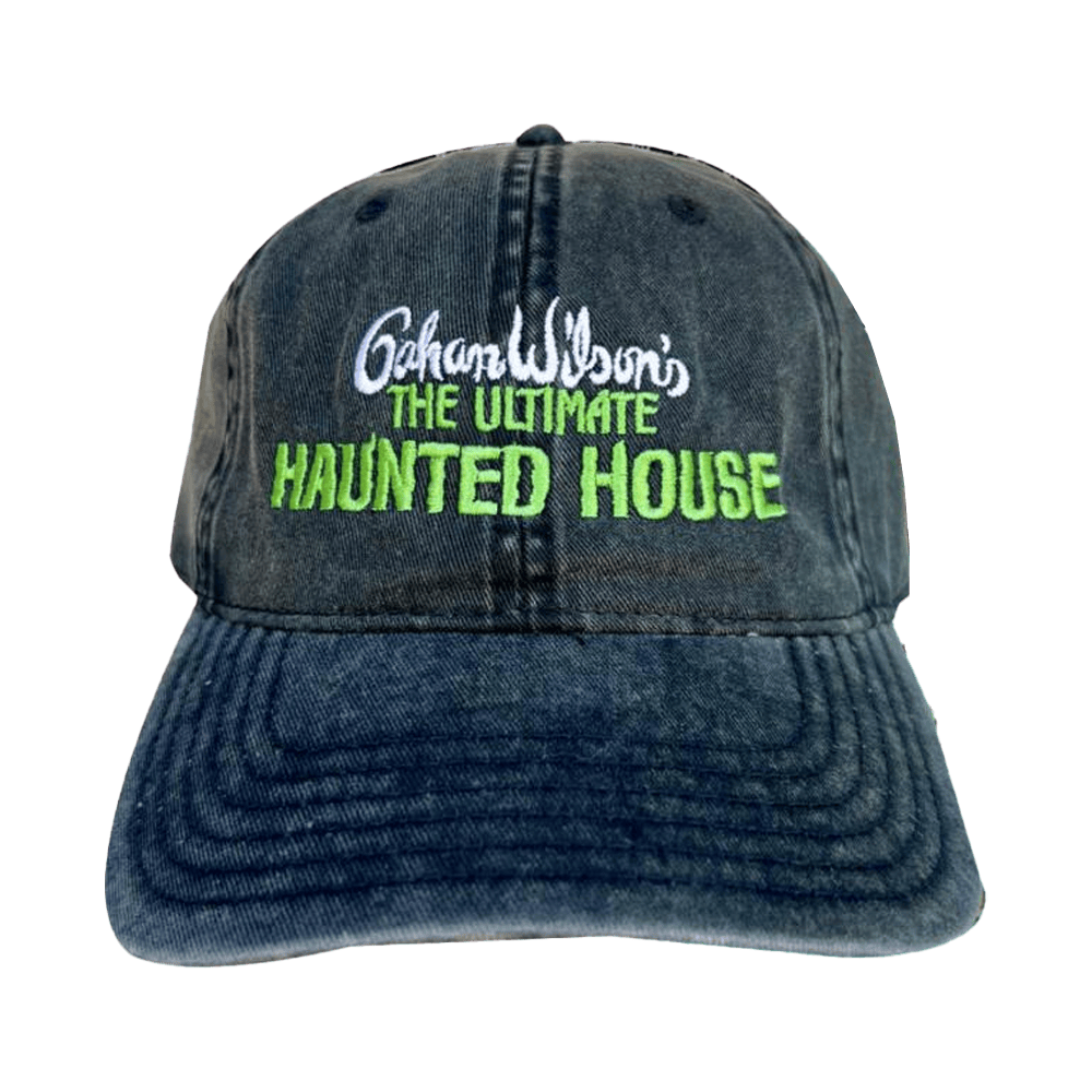 Abandonware Merch Gahan Wilson's The Ultimate Haunted House Hat Top 10 Father's Day Gifts Abandonware Merch Gahan Wilson's The Ultimate Haunted House Hat Top 10 Father's Day Gifts