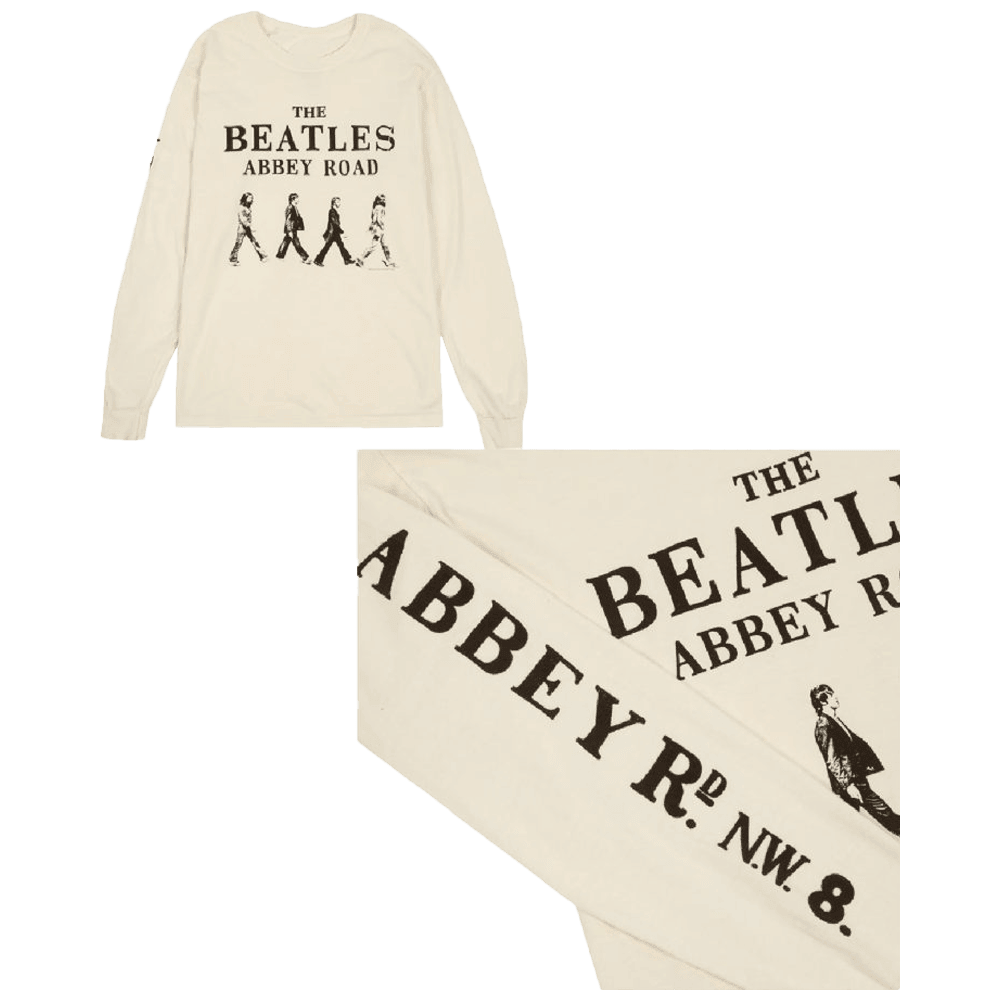 Abbey Road Ivory Long Sleeve Shirt Father's Day Special Gifts For Dad
