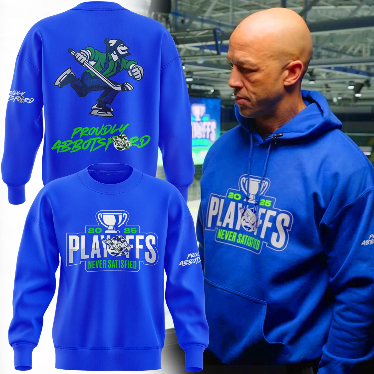 Abbotsford Canucks Sweatshirt Unique Gifts For Hockey Fans