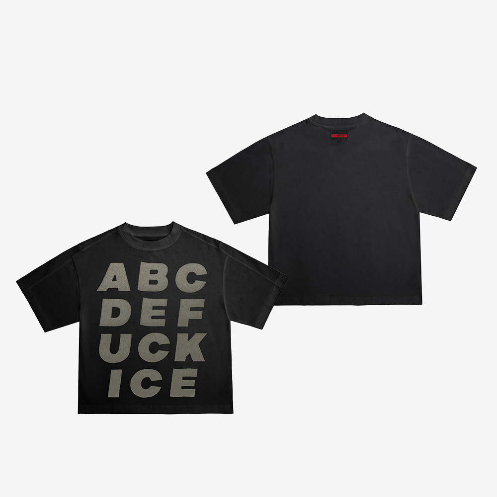 abcde Fuck ICE Crop Top Abolish ICE Anti Establishment Clothes Gifts For Her