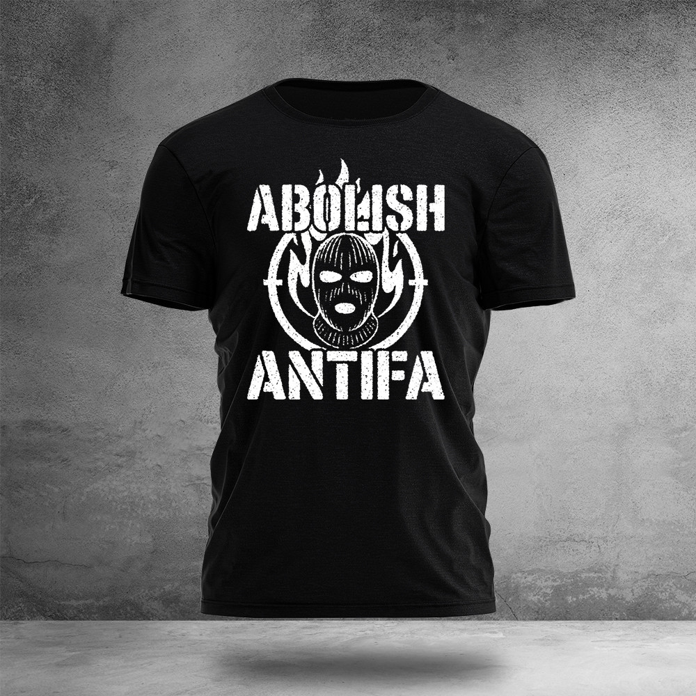 Abolish Antifa T-Shirt Funny 45 47 Anti MAGA Shirt Unique Gifts For Supporters