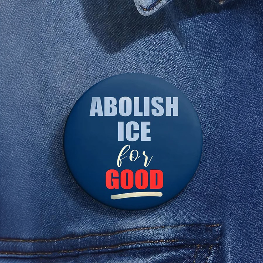 Abolish ICE For Good Alex Pretti Button Alex Pretti Kicking Ice Car Political Themed Gift