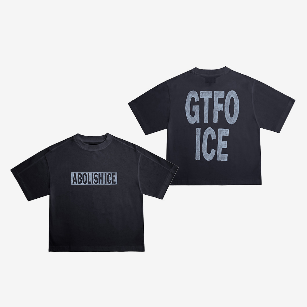 Abolish ICE GTFO ICE Crop Top Wear Your Beliefs Clothes Protest Clothing