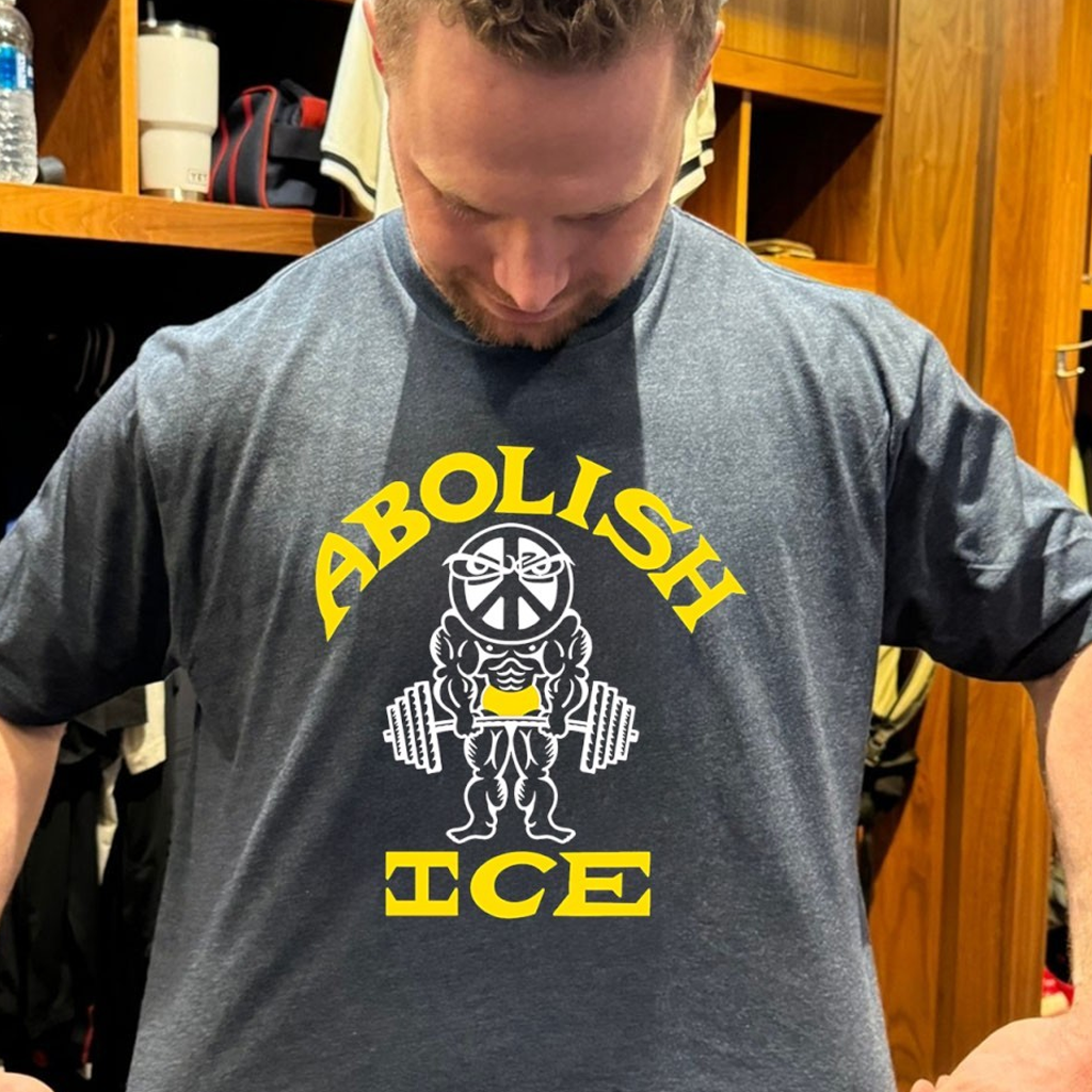 Abolish ICE Gym Shirt Funny Graphic T-Shirt Gifts For Gym Lovers