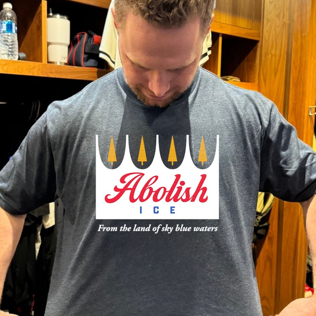 Abolish ICE In Minnesota From The Land Of Sky Blue Waters Shirt Gifts For Him