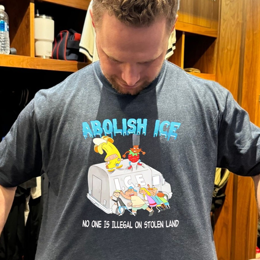 Abolish ICE No One Is Illegal On Stolen Land Shirt Gifts For Him Her