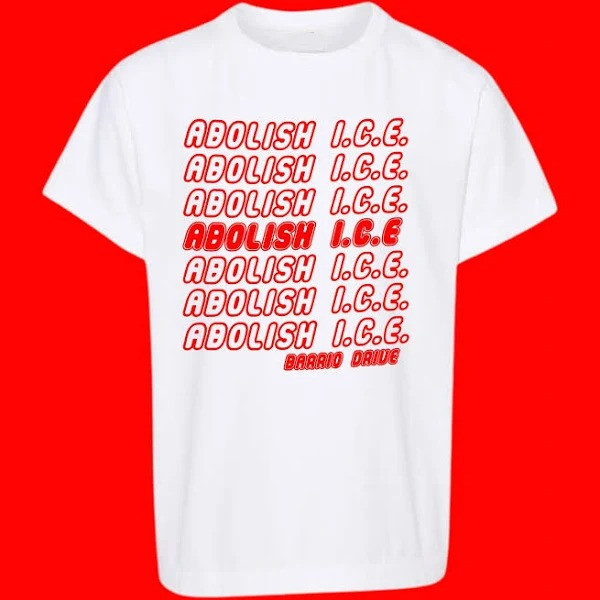 Abolish Ice Red T-Shirt Abolish Ice Merch Gifts For Him Her