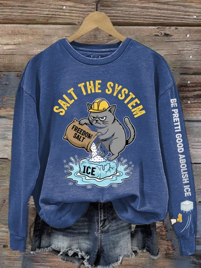 Abolish ICE Sweatshirt Women Political Protest Shirt Best Gift For Activists