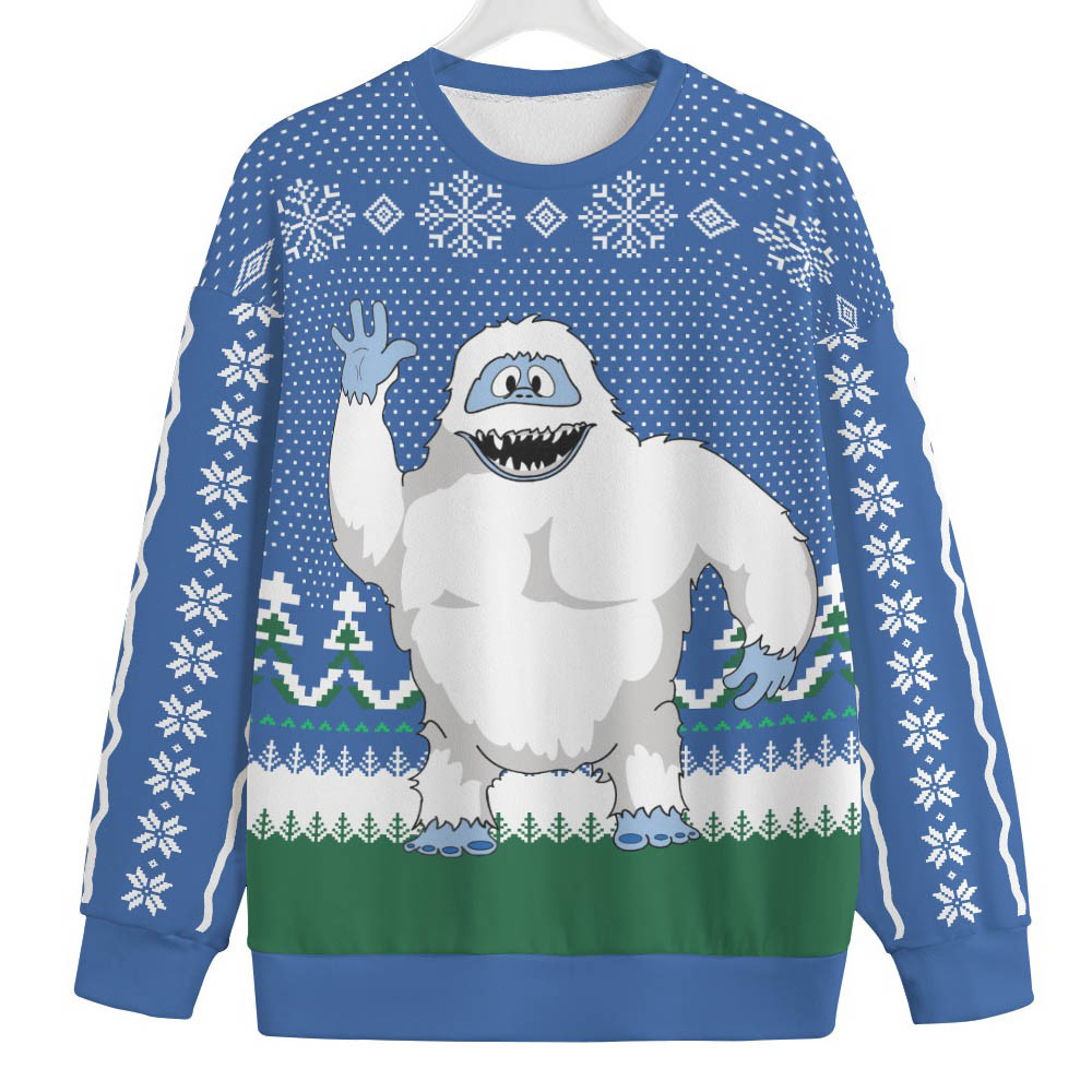 Abominable Yeti Mens Plus Size Christmas Sweater Meaningful Holiday Gift Merch to Show You Care
