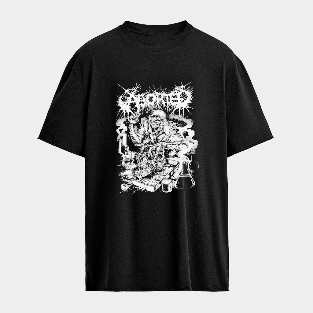 Aborted Mad Scientist T-Shirt Aborted Merch Gifts For Music Fans