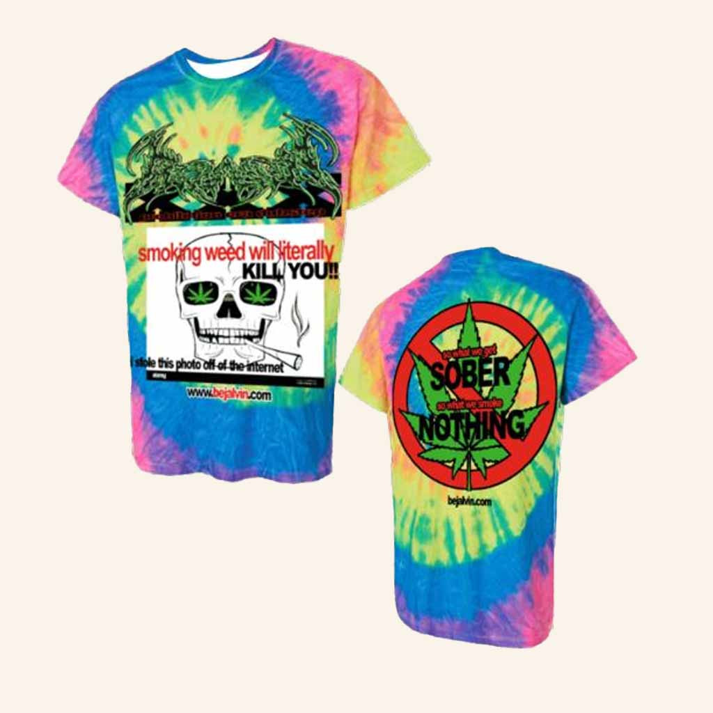Abysmal Clothes Merch Bejalvin Tie Dye Weed T-Shirt Christmas Gifts For Friends Abysmal Clothes Merch Bejalvin Tie Dye Weed T-Shirt Christmas Gifts For Friends