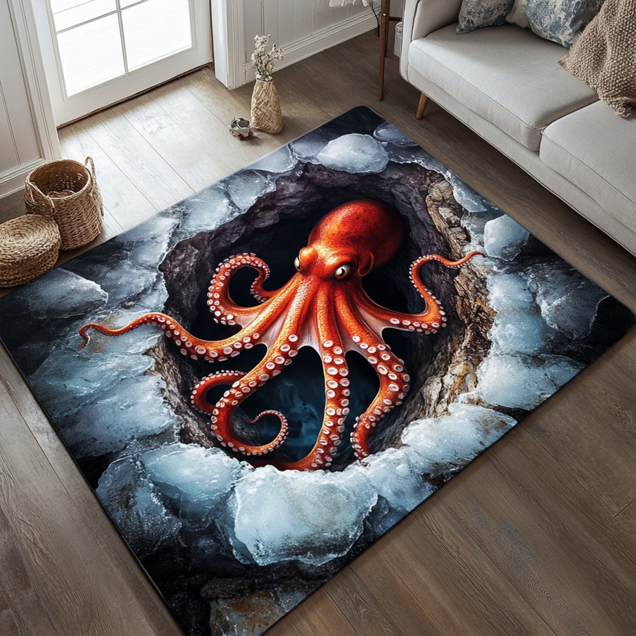 Abyss Wanderer Area Rug Living Room Rugs Xmas Gifts For Family