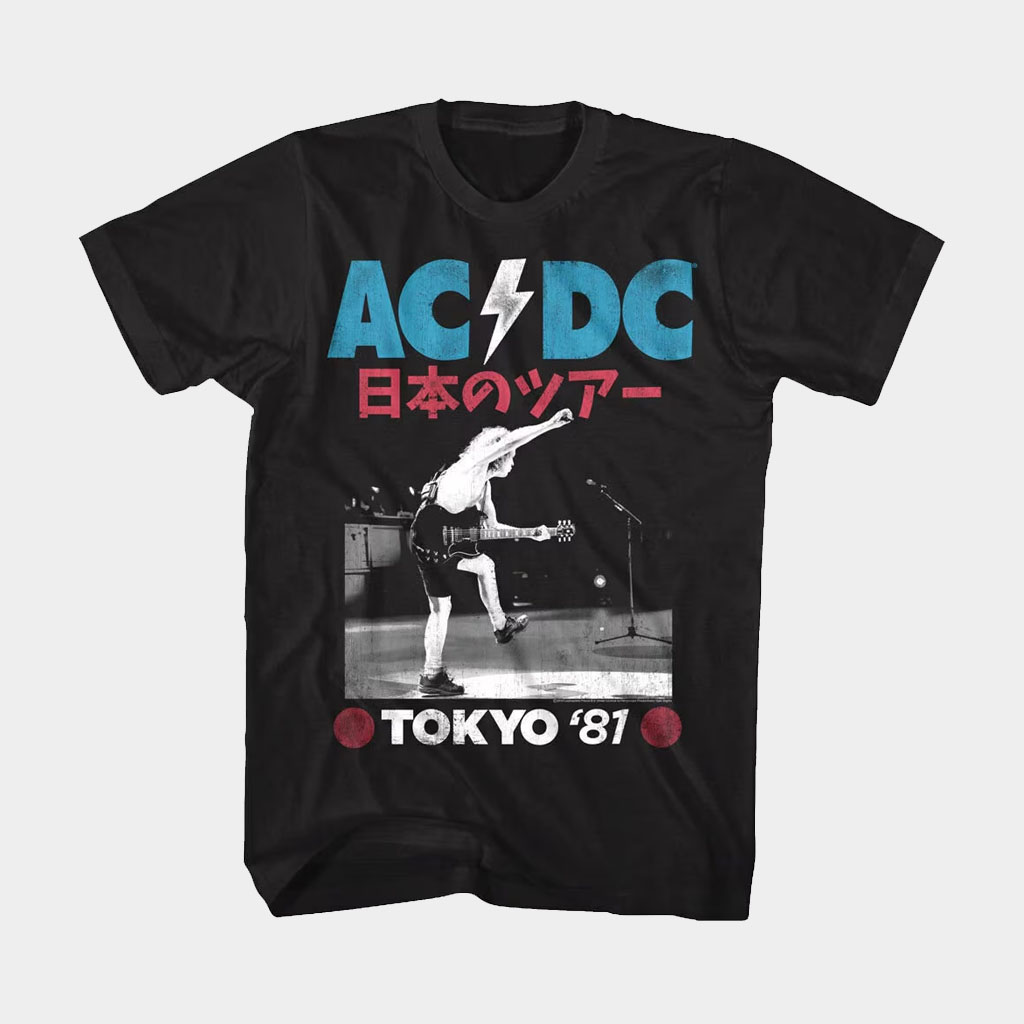 AC DC Merch 2026 Tokyo 81 T-Shirt AC DC Shirt Gifts For Rock Band Fans