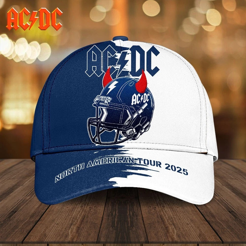 AC DC North American Tour 2025 Hat Gifts For Music Lovers