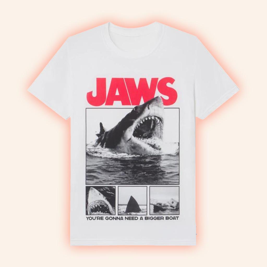 Academy Museum Merch Jaws Stills T-Shirt Gifts For Movie Lovers Academy Museum Merch Jaws Stills T-Shirt Gifts For Movie Lovers