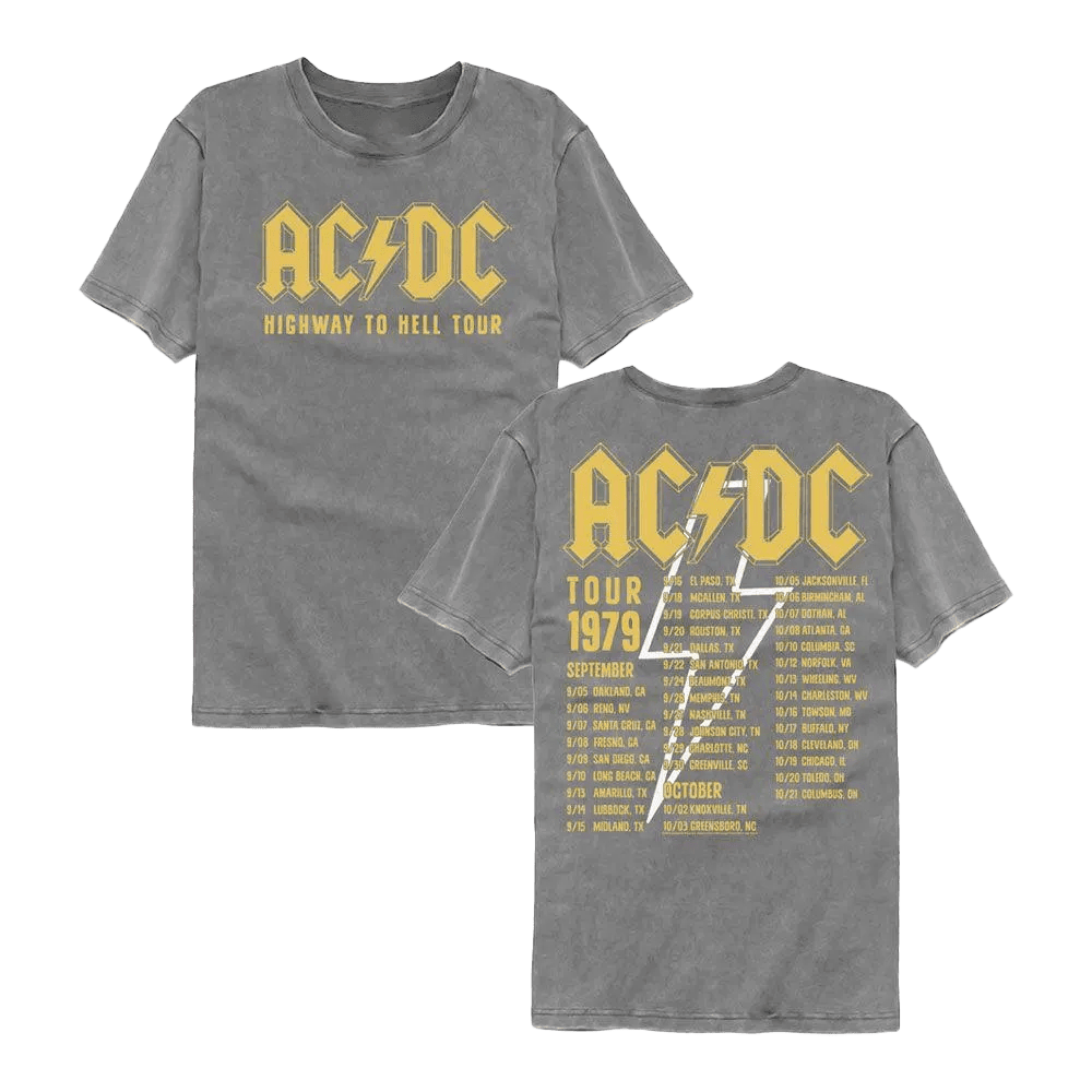 ACDC Merch Highway To Hell 1979 Tour T-Shirt Gifts For People Who Like Music ACDC Merch Highway To Hell 1979 Tour T-Shirt Gifts For People Who Like Music