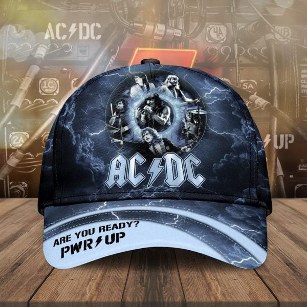 ACDC PWR UP Tour 2025 Hat ACDC Merch Are You Ready Hat