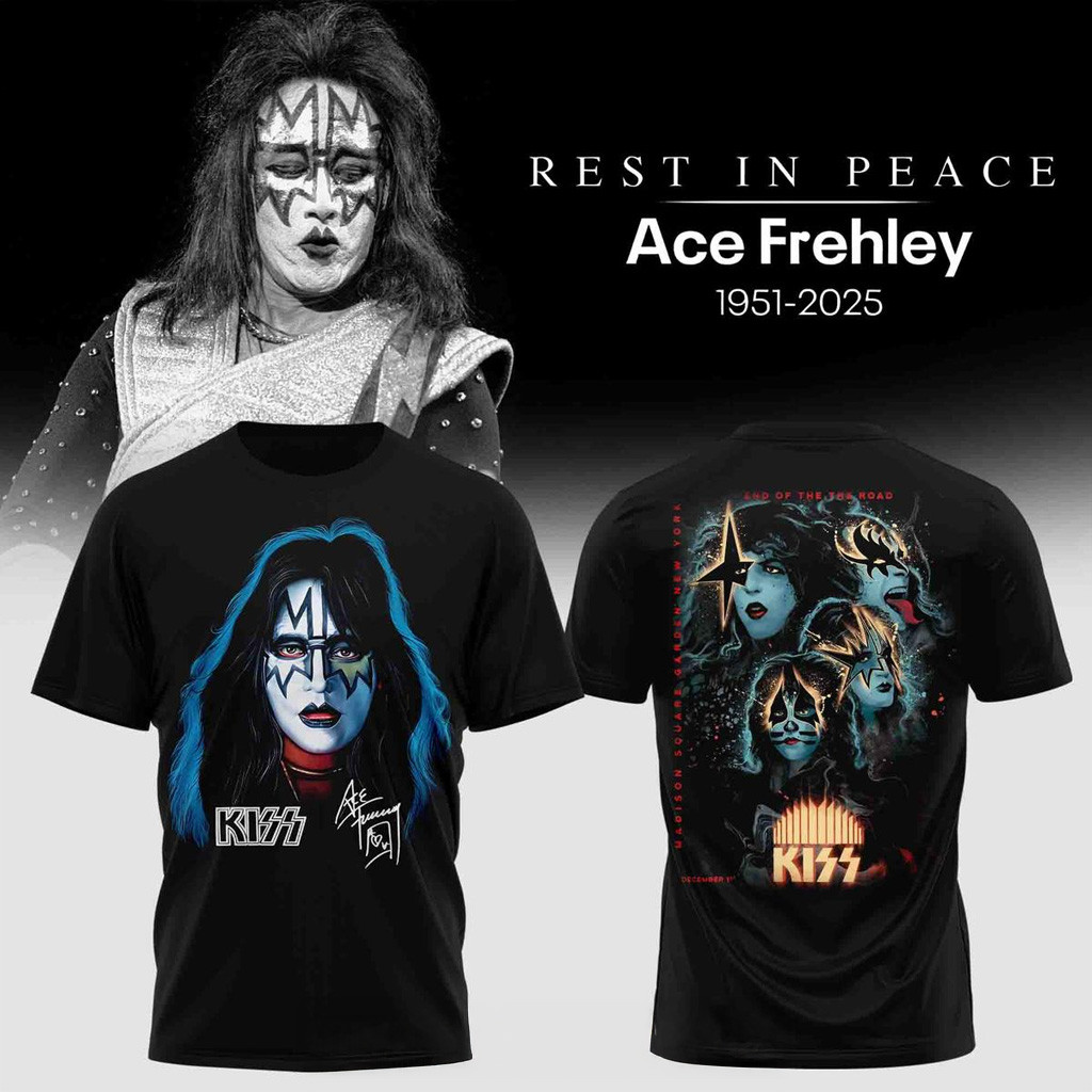 Ace Frehley The Legend Lives Forever T-Shirt Ace Frehley Merch Gifts For Music Fans