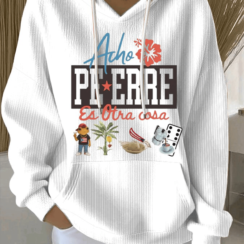 Acho PE ERRE Es Otra Cos Hoodie Bad Bunny Clothing Super Bowl Gift For Her