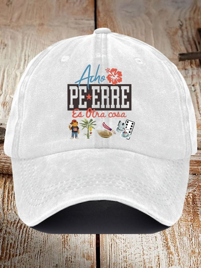 Acho Pe Erre Es Otra Cosa Puerto Rico Hat Bad Bunny Baseball Cap Gifts For Music Enthusiasts