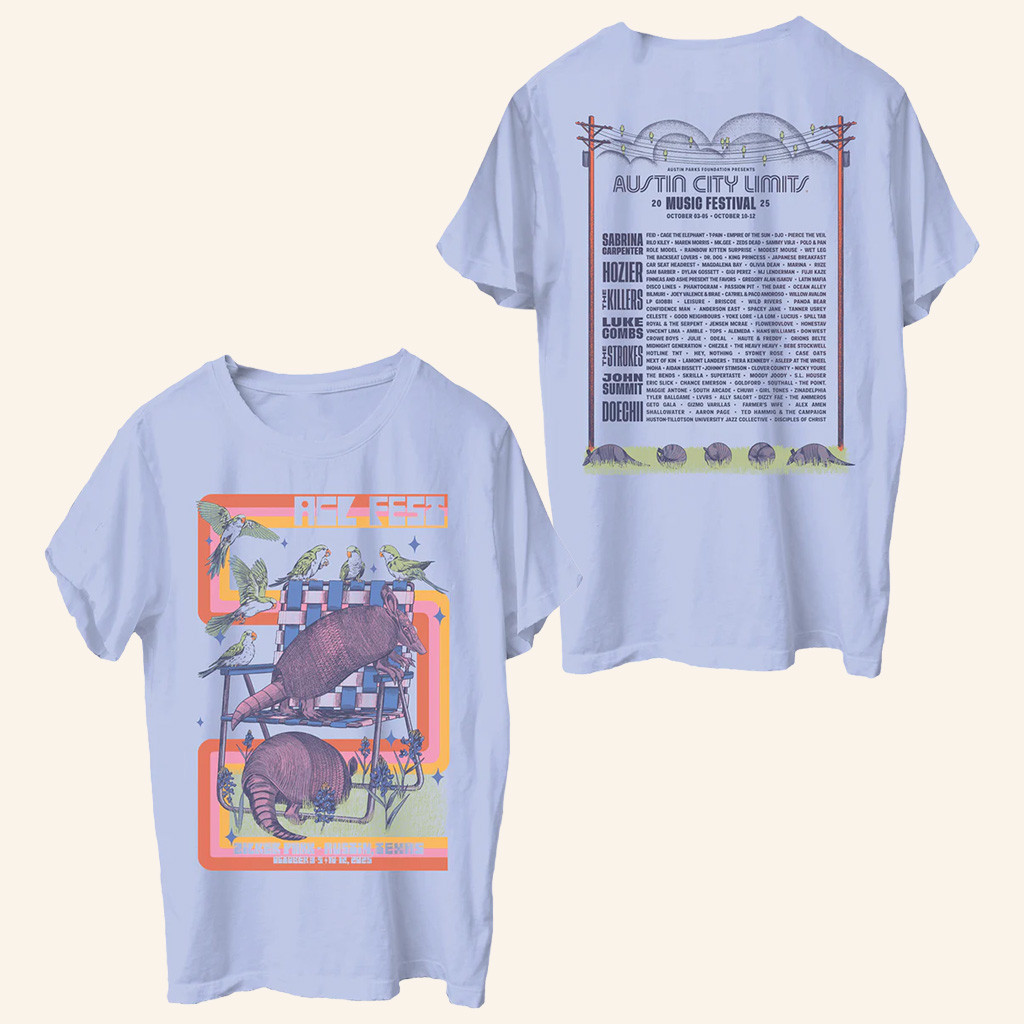 ACL Artist Merch Dillo T-Shirt Christmas Gifts For Boyfriend ACL Artist Merch Dillo T-Shirt Christmas Gifts For Boyfriend