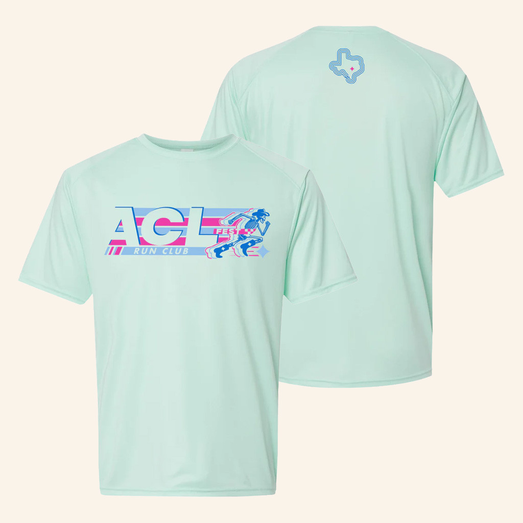 ACL Artist Merch Run Club Skeleton Performance T-Shirt Birthday Gift For Her ACL Artist Merch Run Club Skeleton Performance T-Shirt Birthday Gift For Her