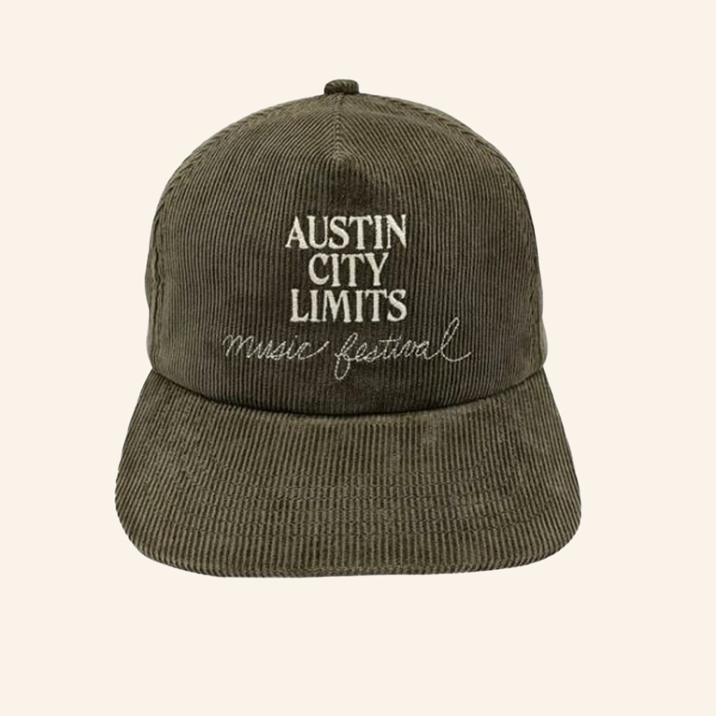 ACL Festival Merch Brandon Maxwell X ACL Fest Corduroy Hat Embroidered Gifts For Boyfriend ACL Festival Merch Brandon Maxwell X ACL Fest Corduroy Hat Embroidered Gifts For Boyfriend