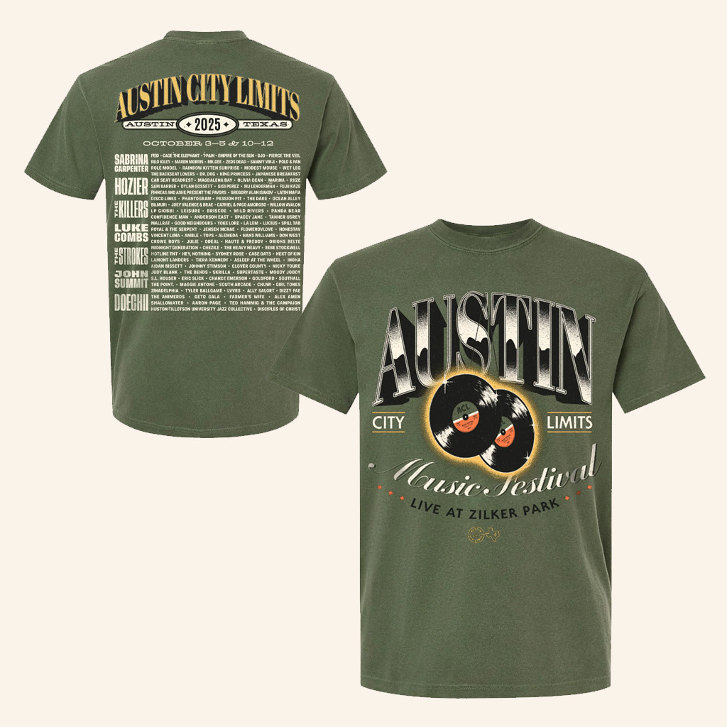 ACL Festival Merch Records T-Shirt Cool Gifts For Music Lovers ACL Festival Merch Records T-Shirt Cool Gifts For Music Lovers