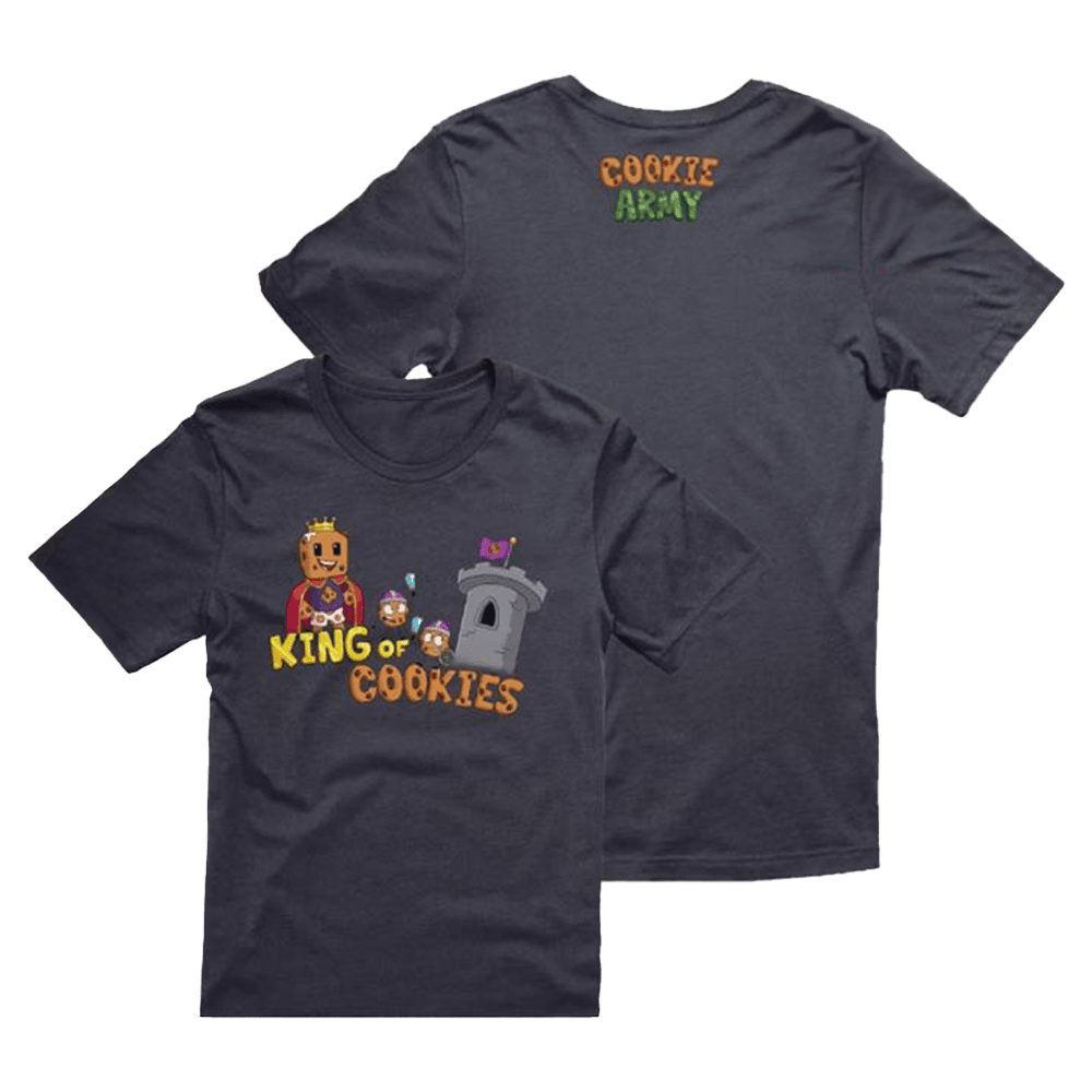 Acookiegod Merch King Of Cookies T-Shirt Great Gifts For Dad Acookiegod Merch King Of Cookies T-Shirt Great Gifts For Dad