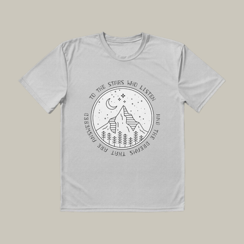 ACOTAR Dreamers Logo T-Shirt Throne Of Glass Clothes Best Gift For Closed Friends
