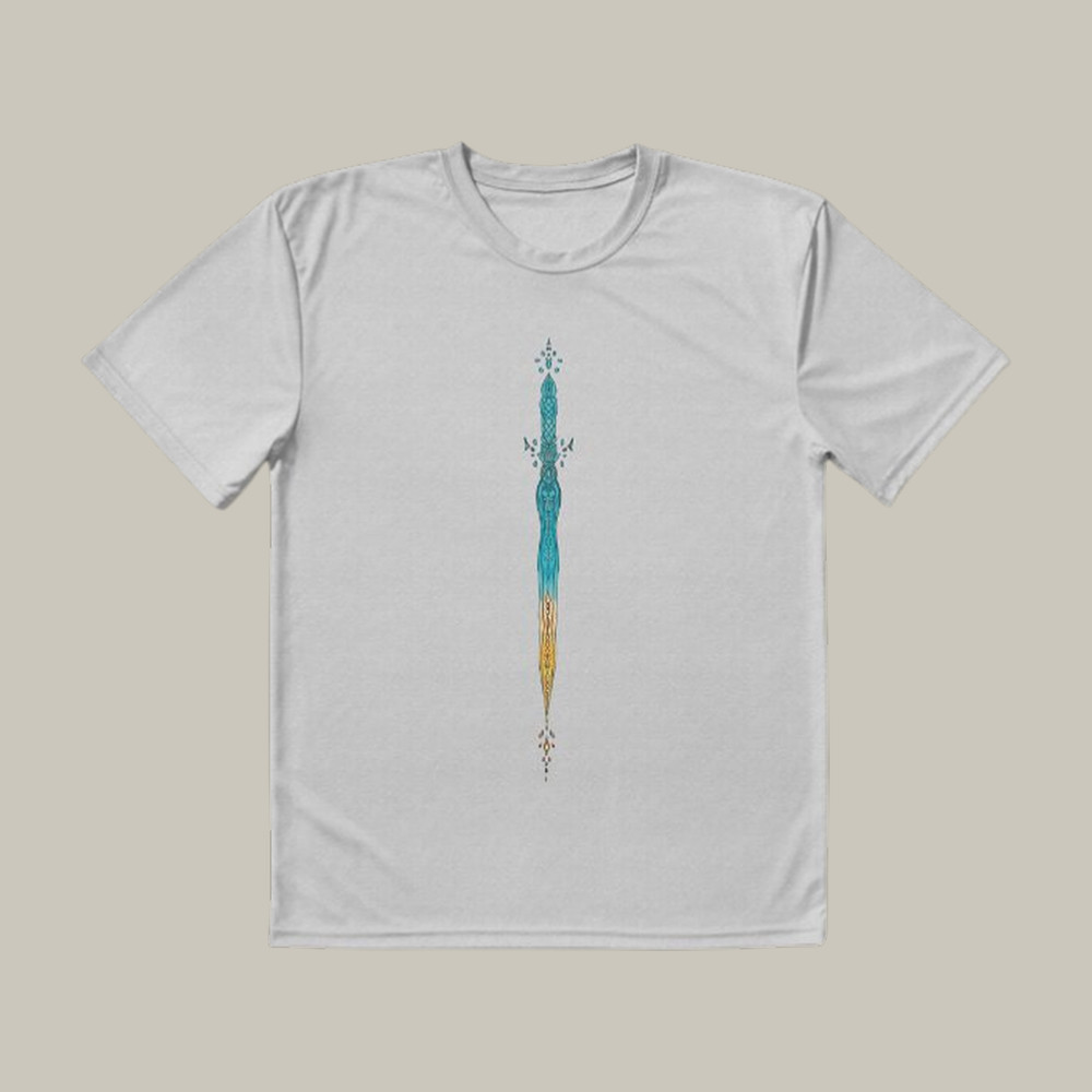 ACOTAR Summer Court Sword T-Shirt Throne Of Glass Clothes Best Gift For Bookish