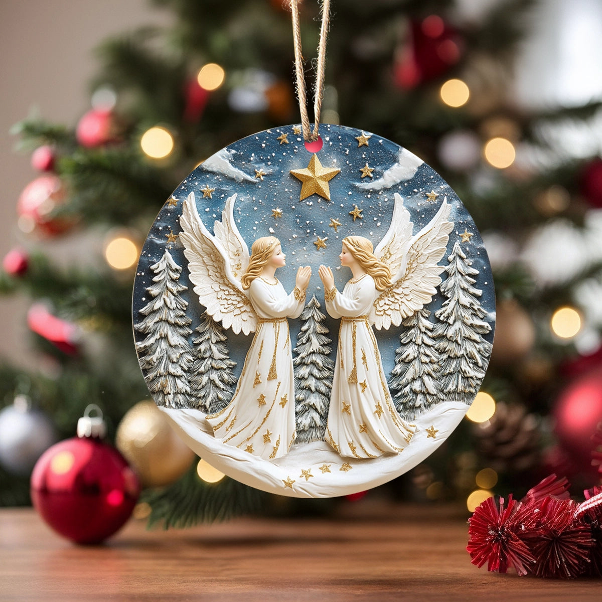 Acrylic Ornament Angels Of The Goddess Beautiful Home Ornament Gift