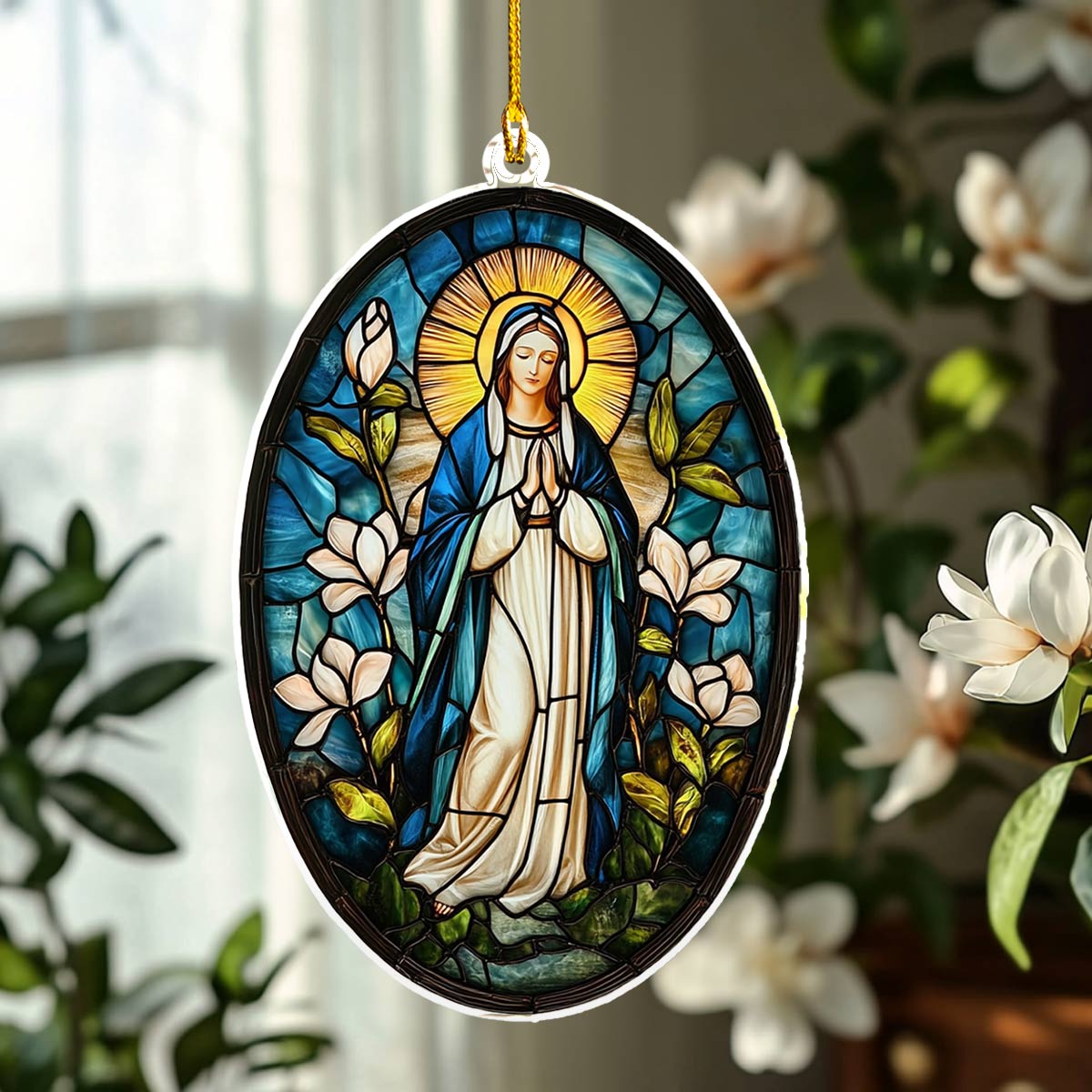 Acrylic Ornament Blessed Serenity Unique Merch Ornament Gift