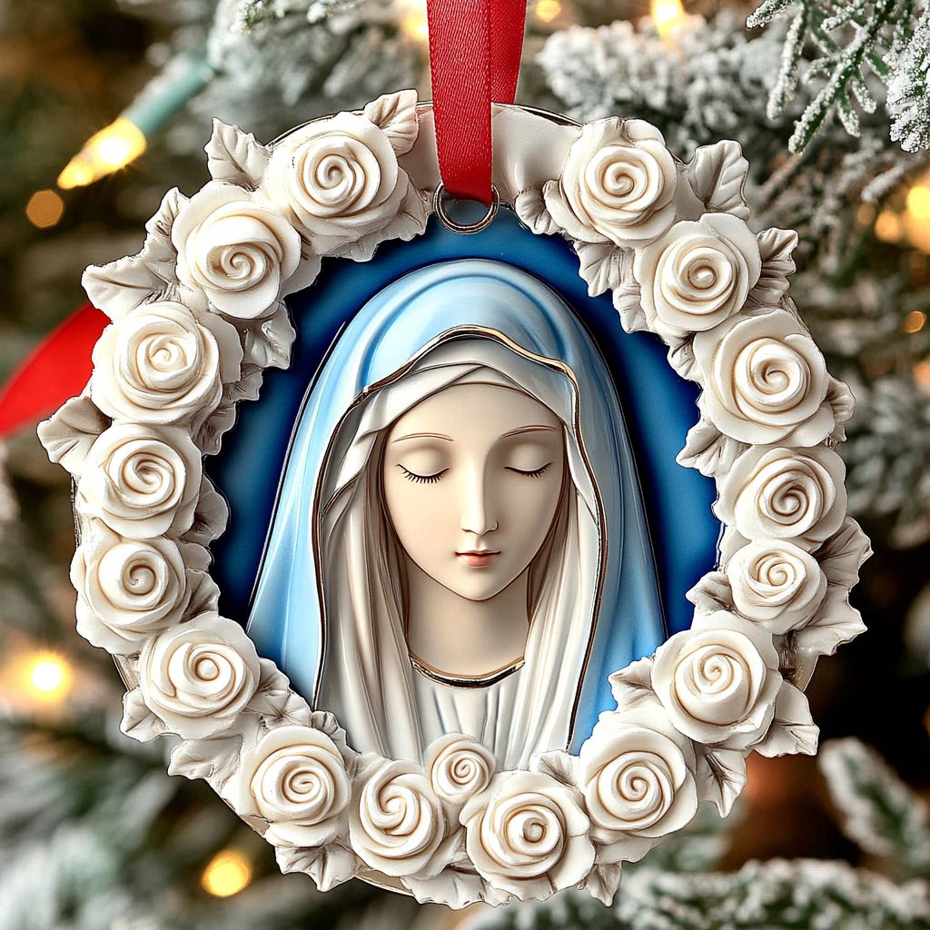 Acrylic Ornament Celestial Grace.1 Lovely Holiday Ornament Gift
