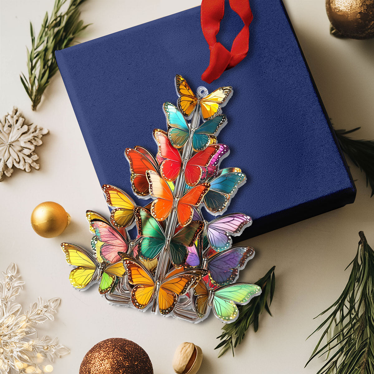 Acrylic Ornament Colorful Tree Charming Personalized Ornament