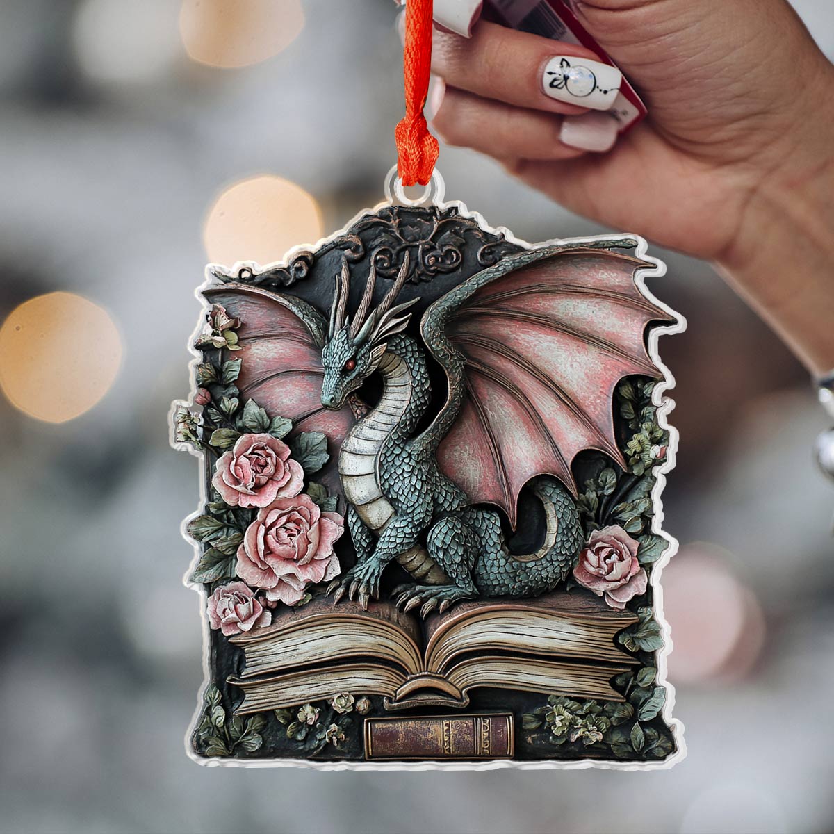 Acrylic Ornament Dragons Tale Pack Discount Cozy Christmas Tree Decoration