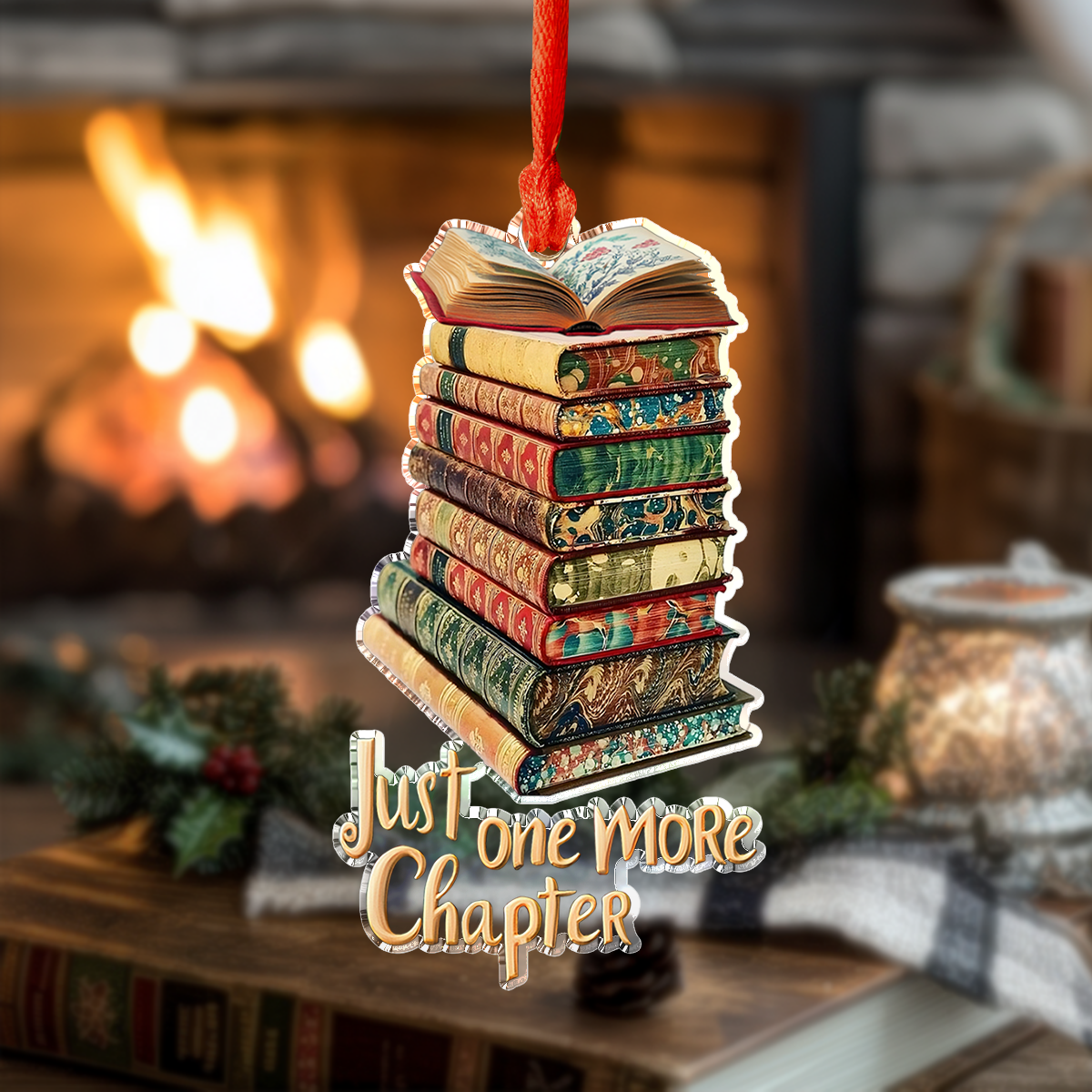 Acrylic Ornament Enchanting Literary Magic Beautiful Christmas Ornament