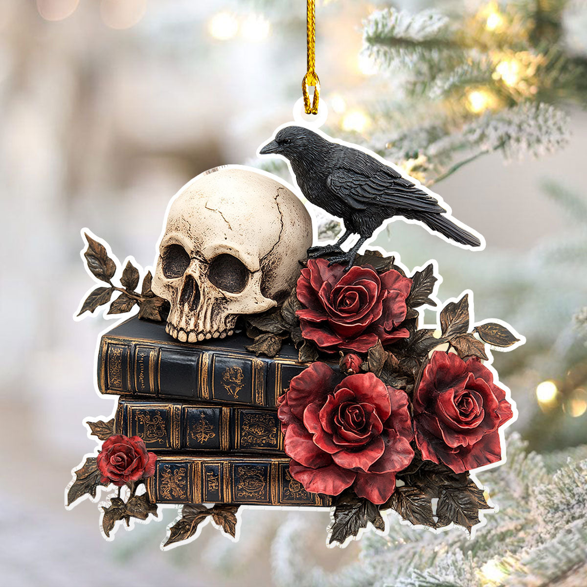 Acrylic Ornament Eternal Wisdom Perfect Holiday Tree Decoration